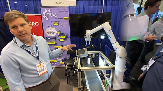 Robot Arms in Manufacturing at ATX West Tradeshow